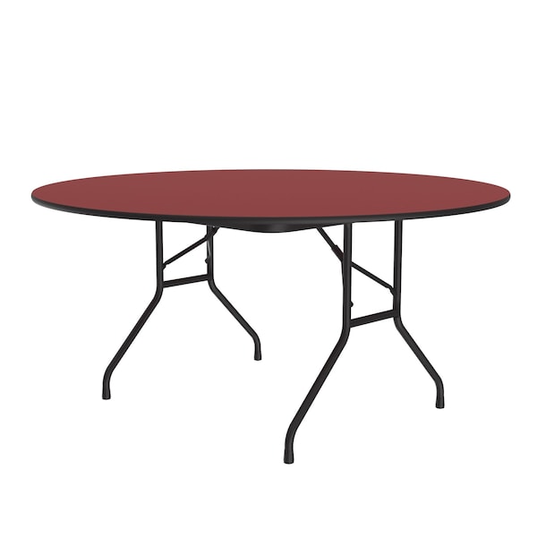 CF HPL Folding Tables 60" Round Red